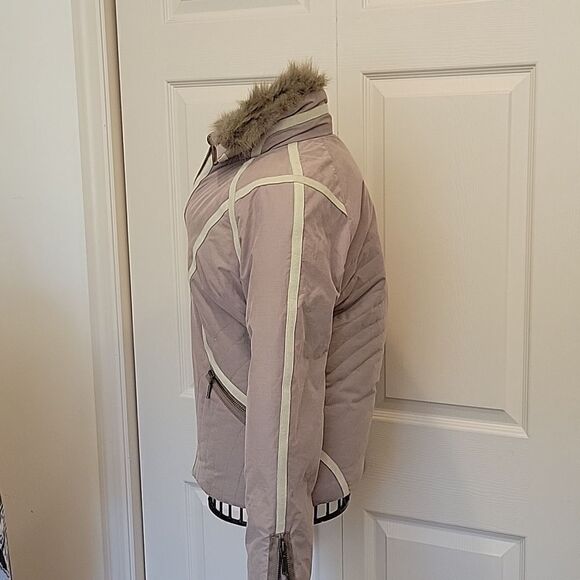 David Bitton BUFFALO Taupe Down Jacket Size XS - Picture 3 of 12